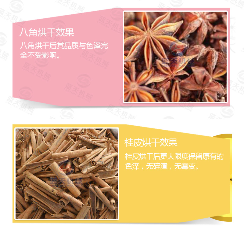 陳皮網(wǎng)帶式烘干機產(chǎn)品烘干介紹