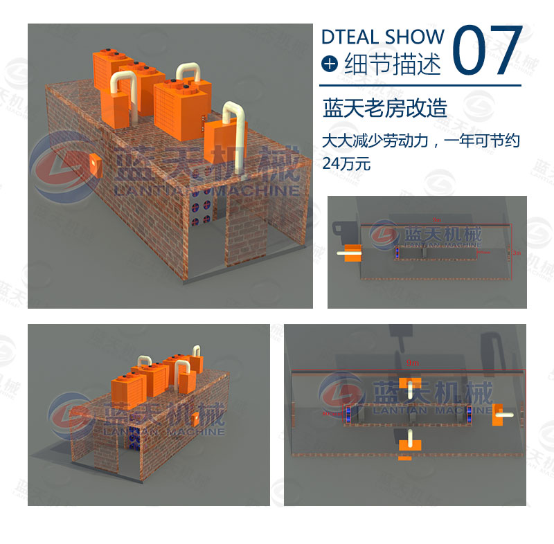 紅糖烘干機(jī)細(xì)節(jié)描述